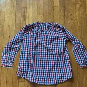 Polarn O. pyret checkers blouse